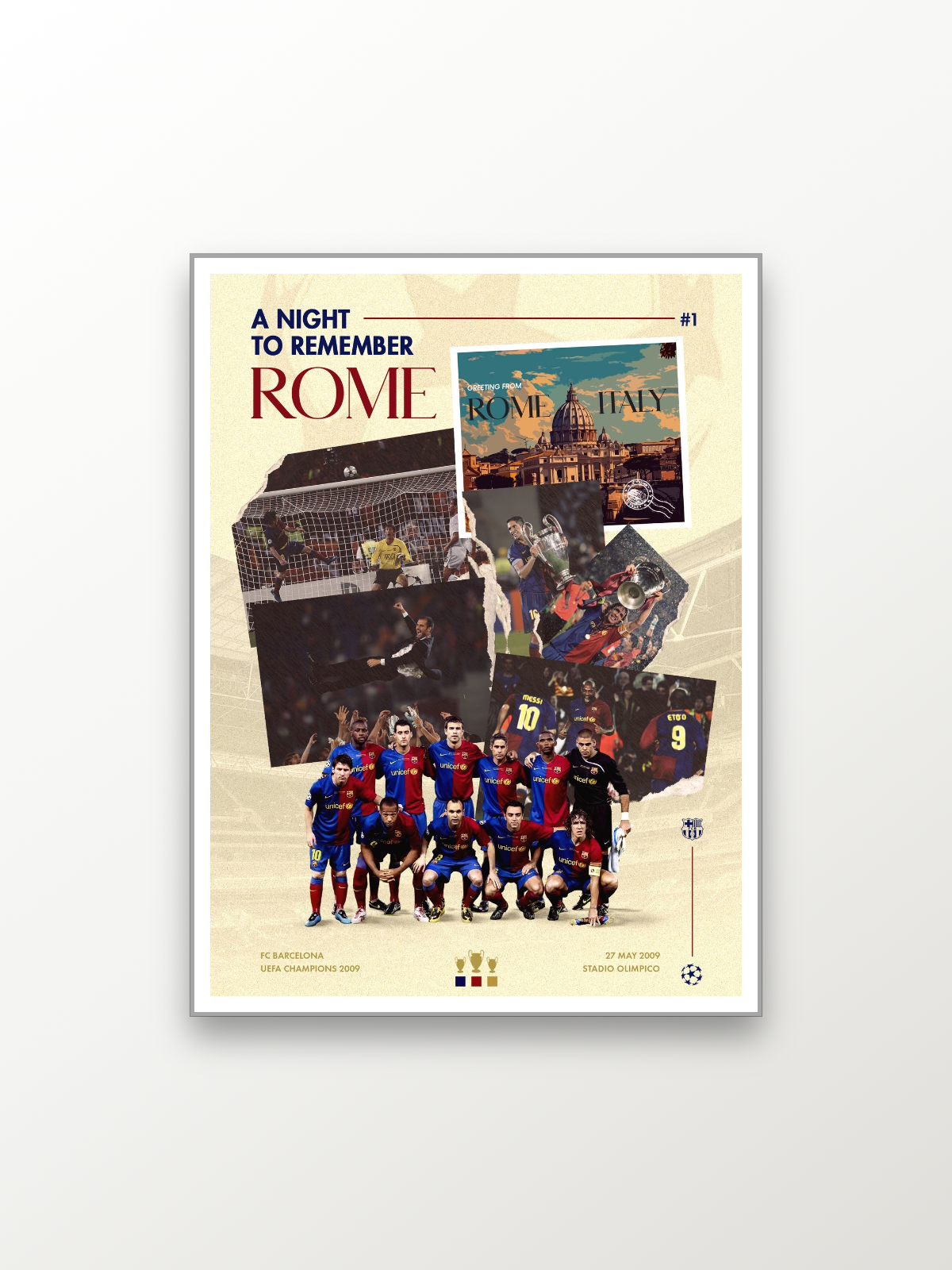 FC Barcelona: A Night To Remember ROME