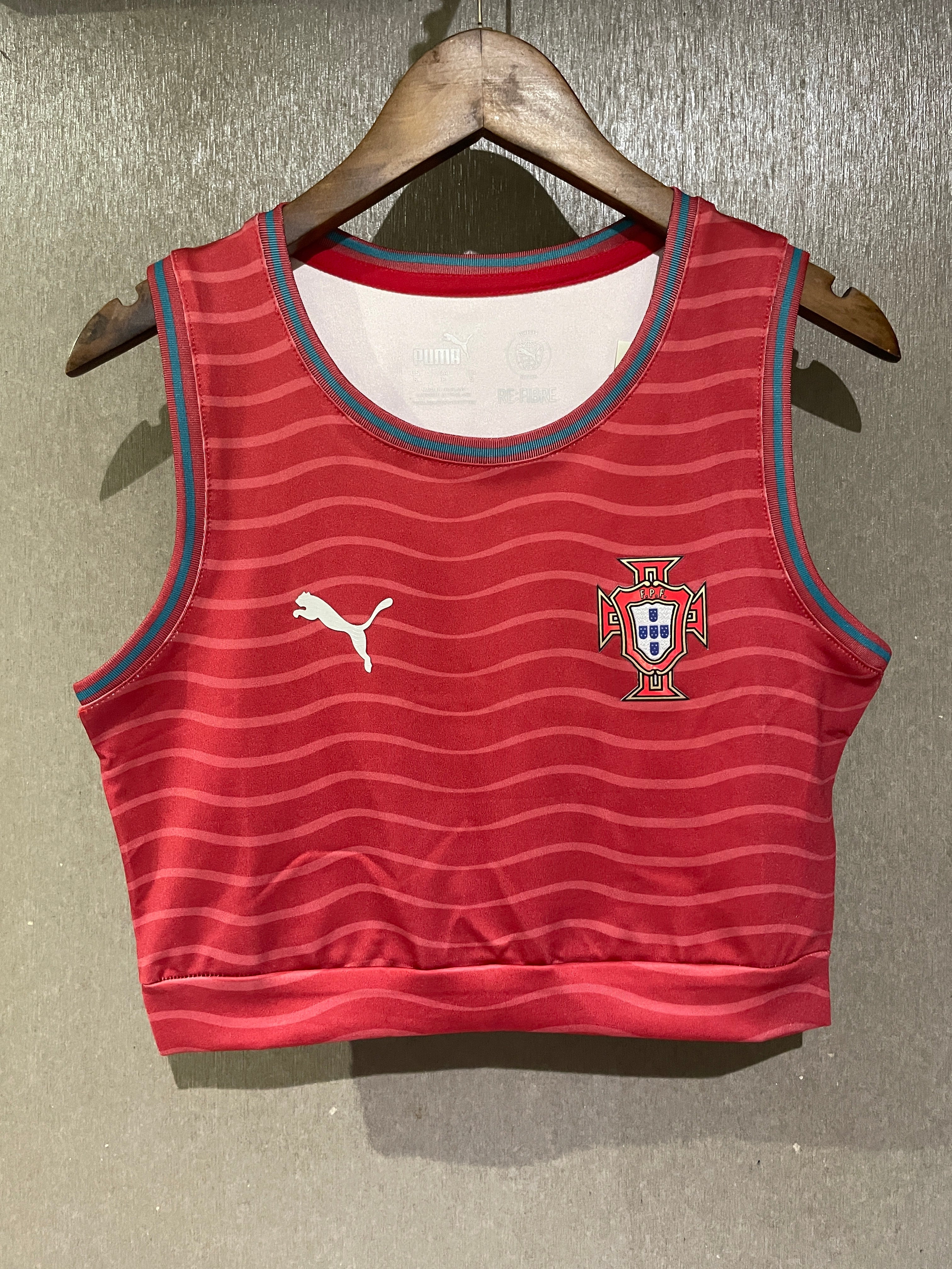 Portugal Women World Cup 26 Home Crop Top 🇵🇹