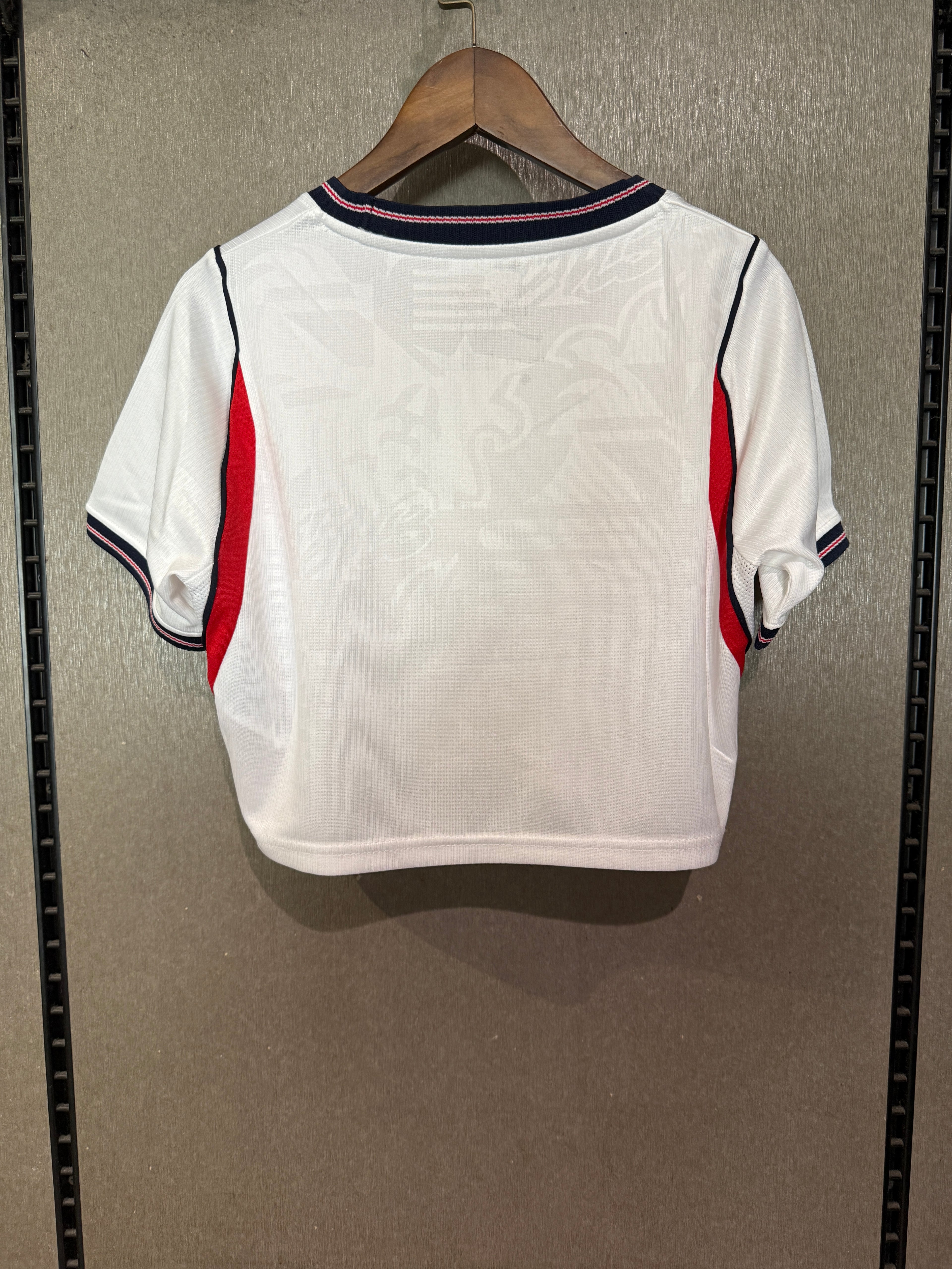 England Women World Cup 26 Home Crop Top 🏴󠁧󠁢󠁥󠁮󠁧󠁿