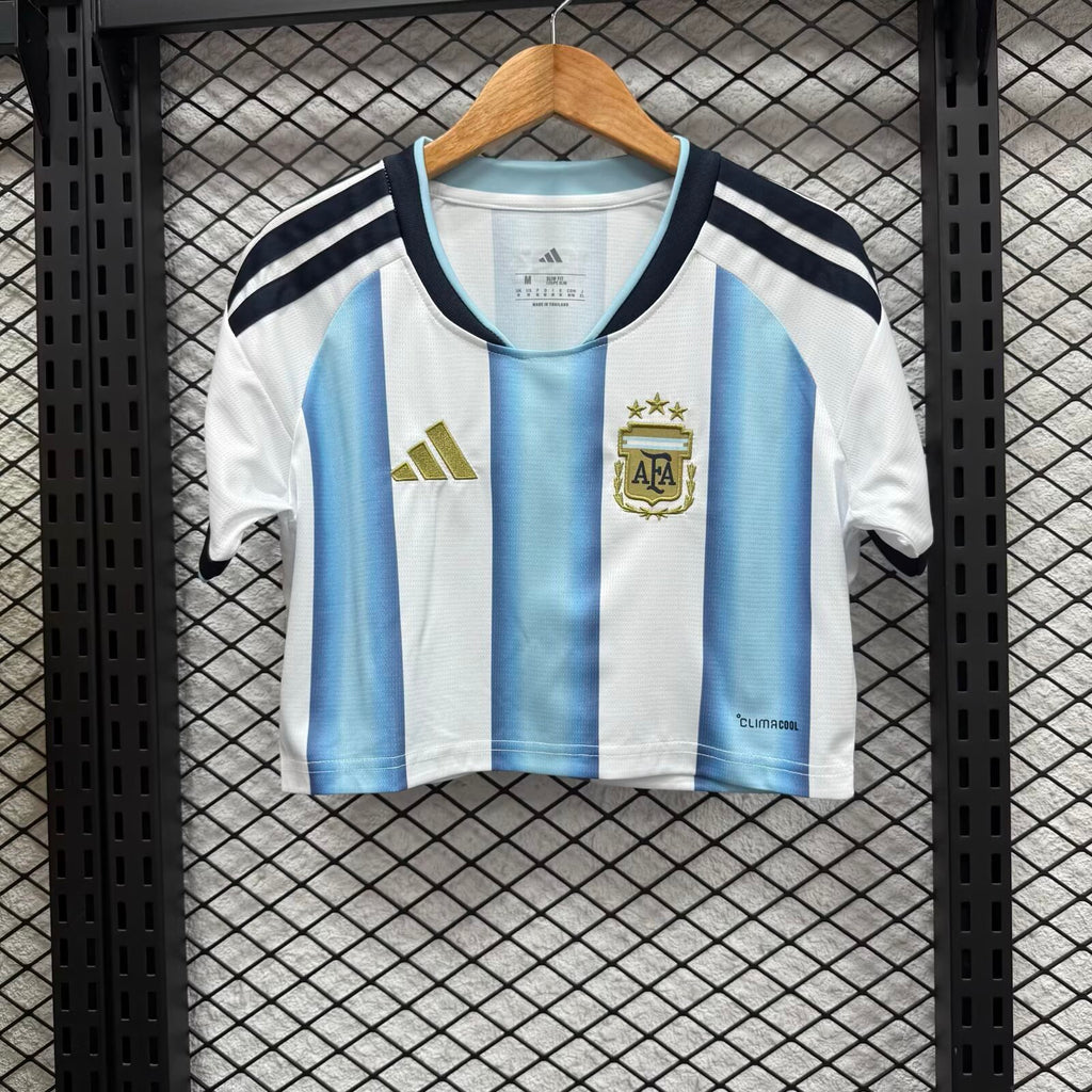 Argentina Women World Cup 26 Home Crop Top 🇦🇷