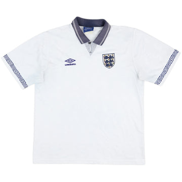 England Home Kit 1990