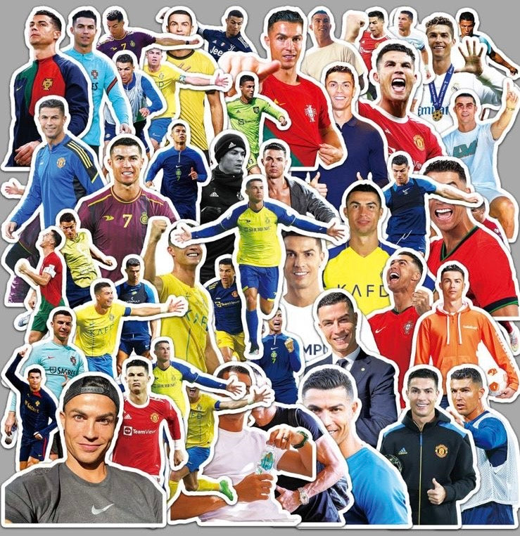 Elite Football Sticker Collection –  (Multi-Pack) 50 photos