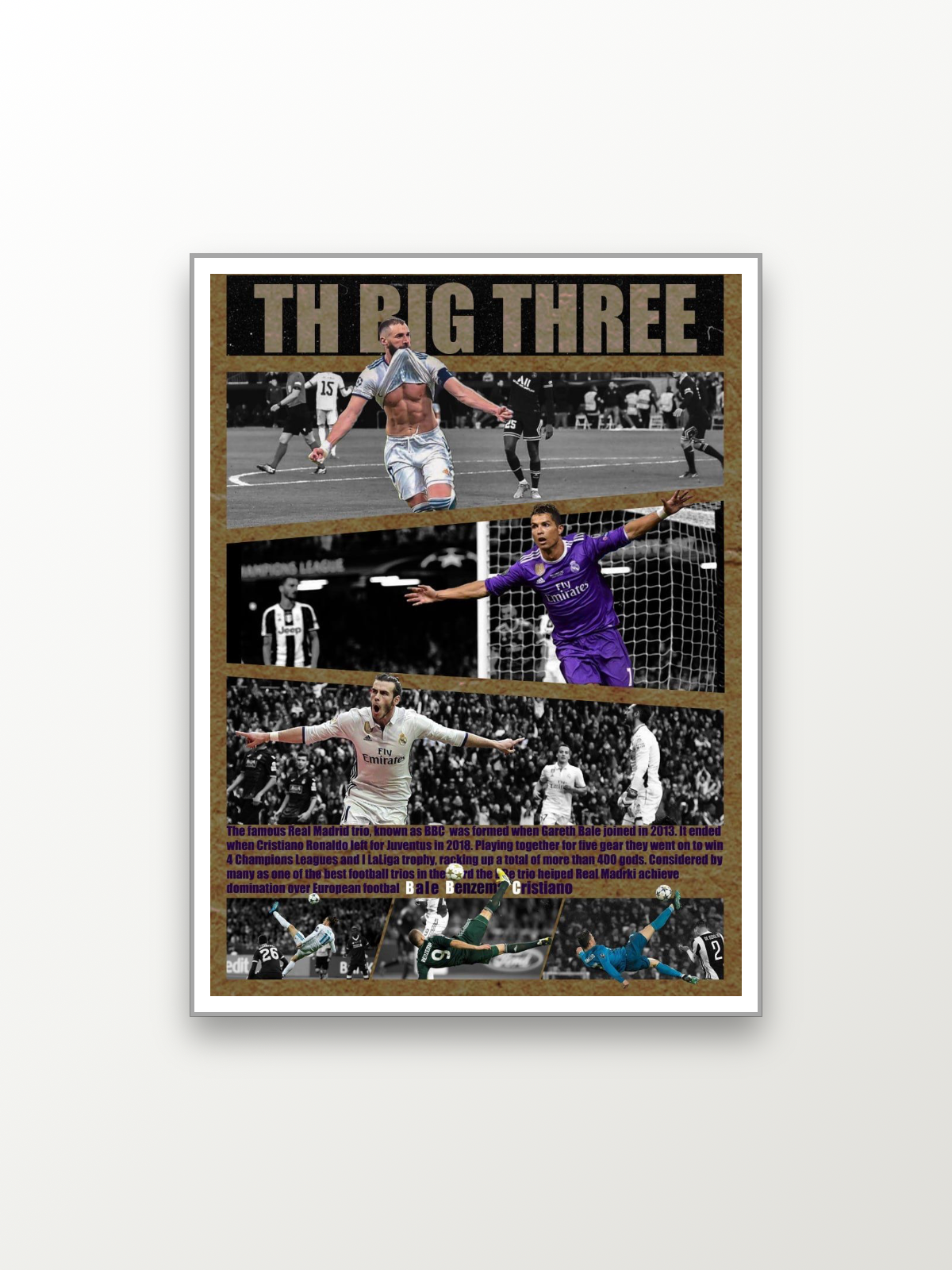 Real Madrid: TH Big Three BBC