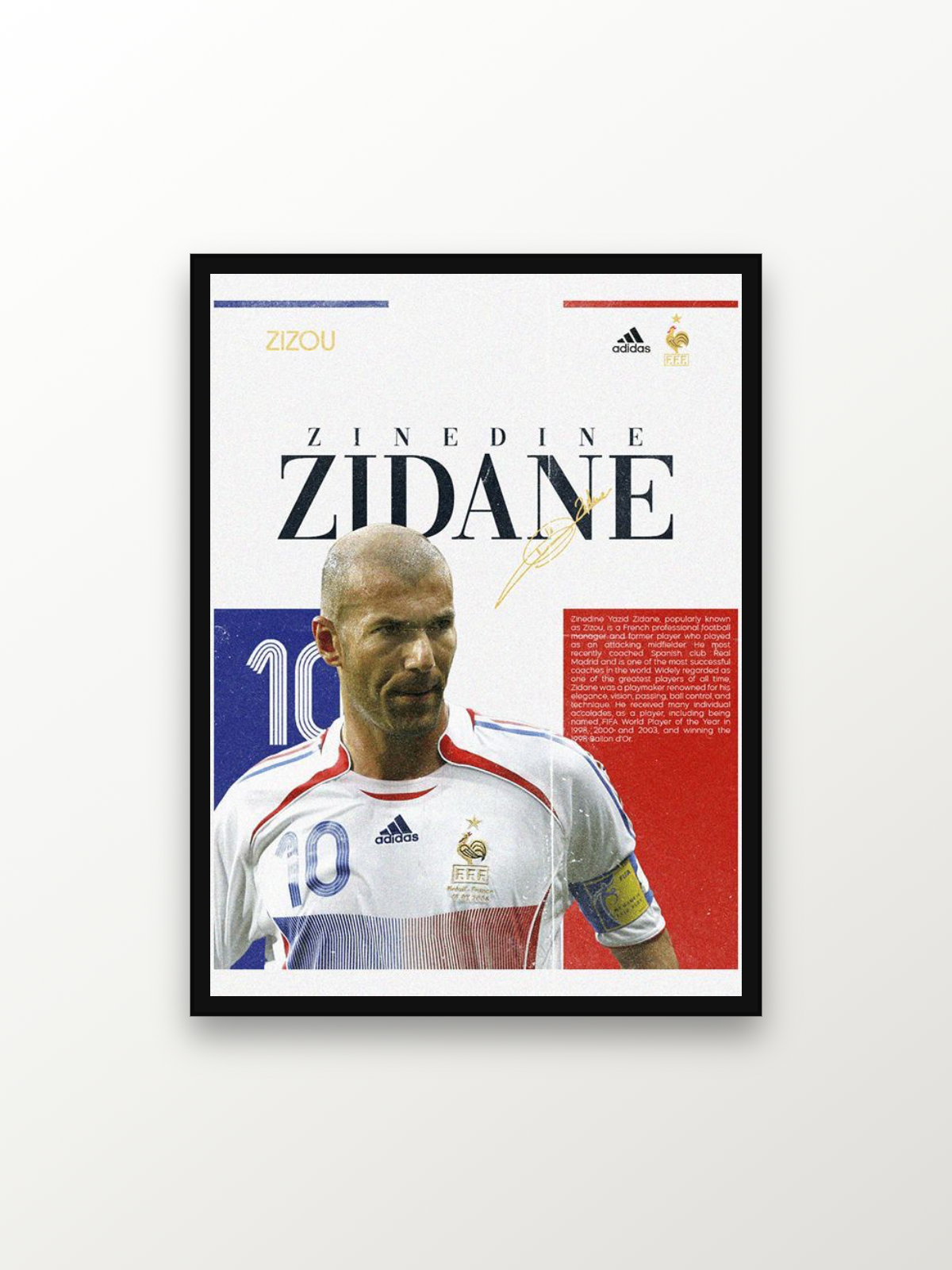 France: ZINEDINE ZIDANE-ZIZOU