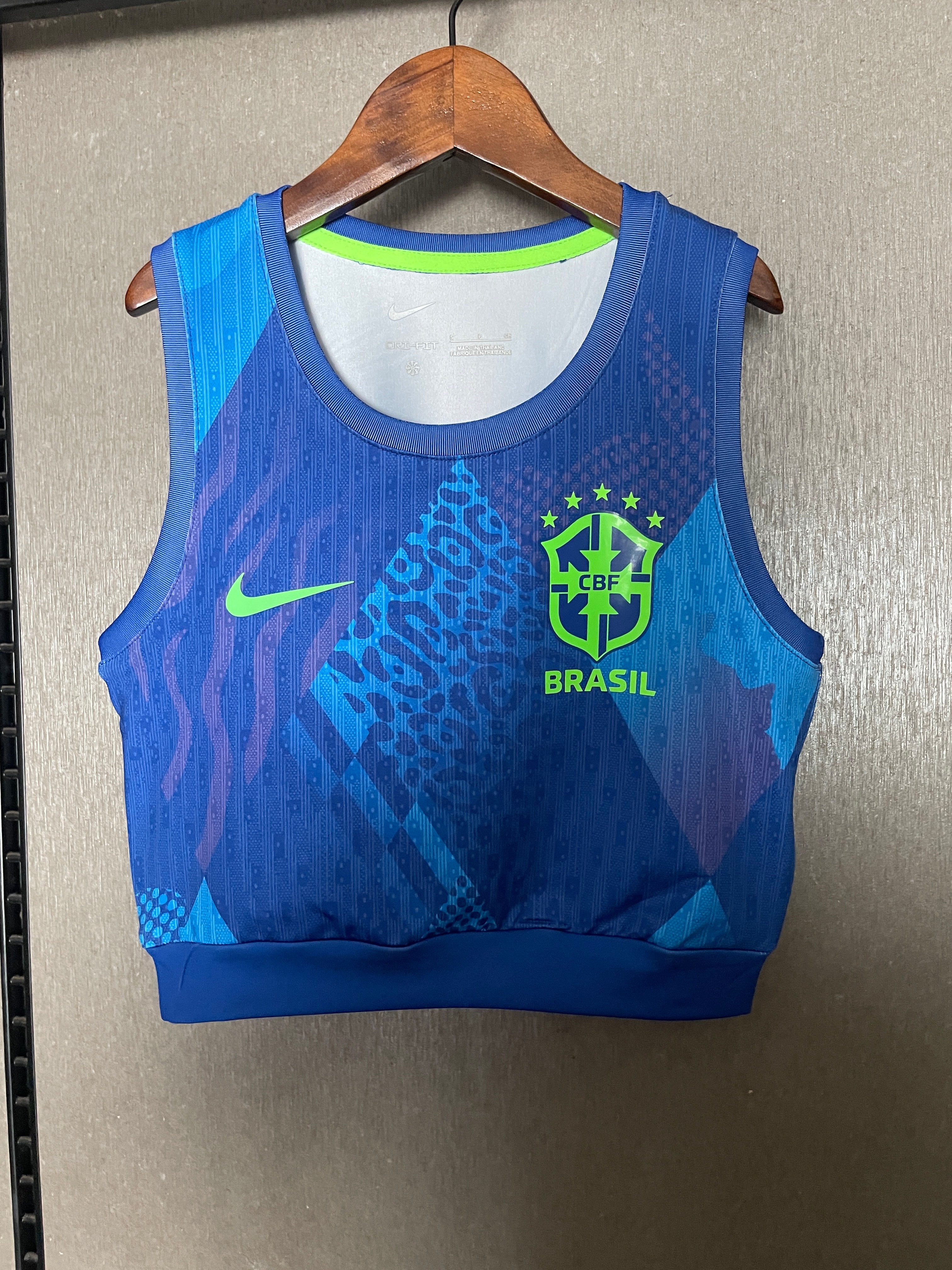 Brazil Women World Cup 26 Away Crop Top 🇧🇷