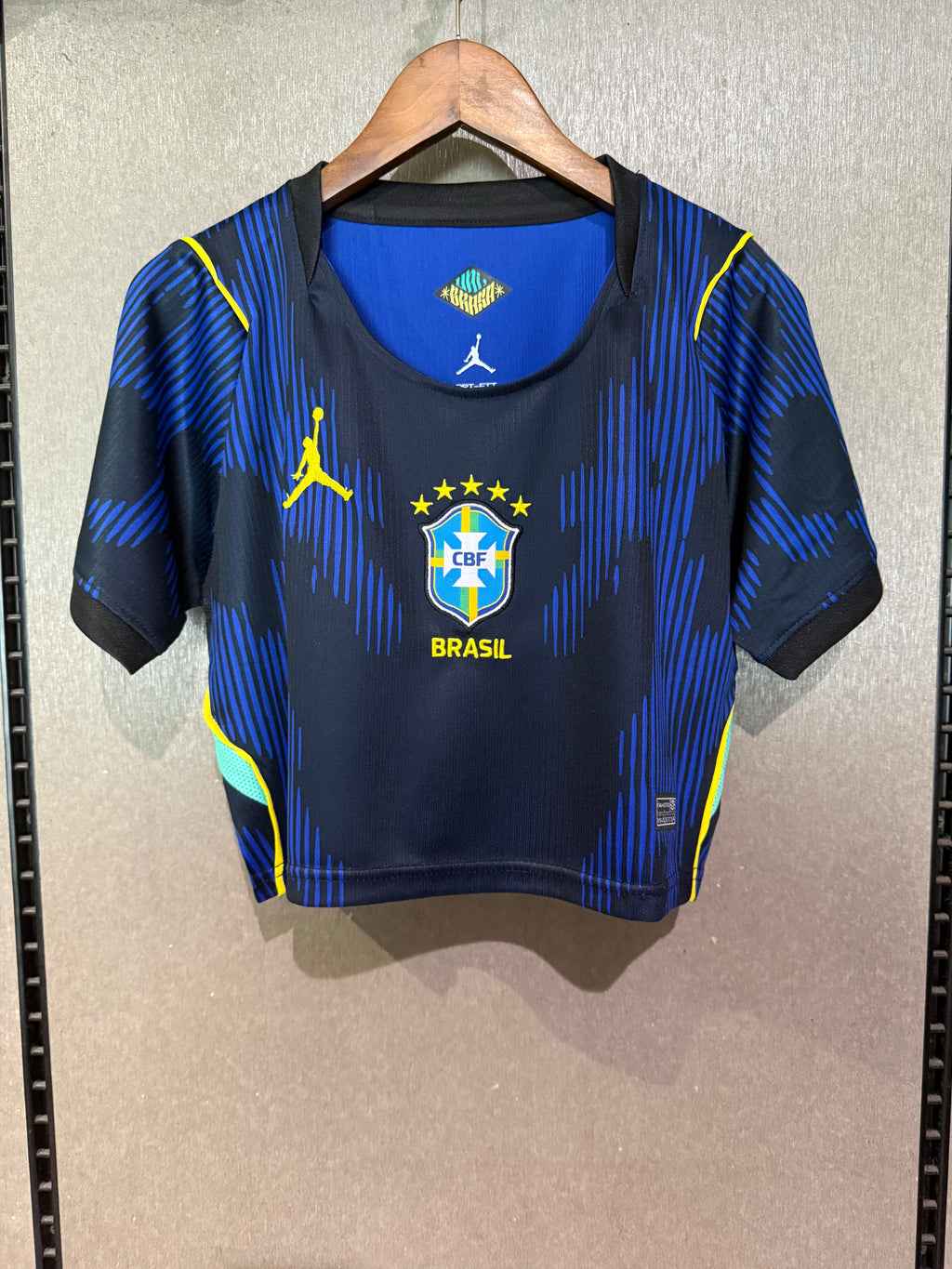 Brazil Women World Cup 26 Away Crop Top 🇧🇷