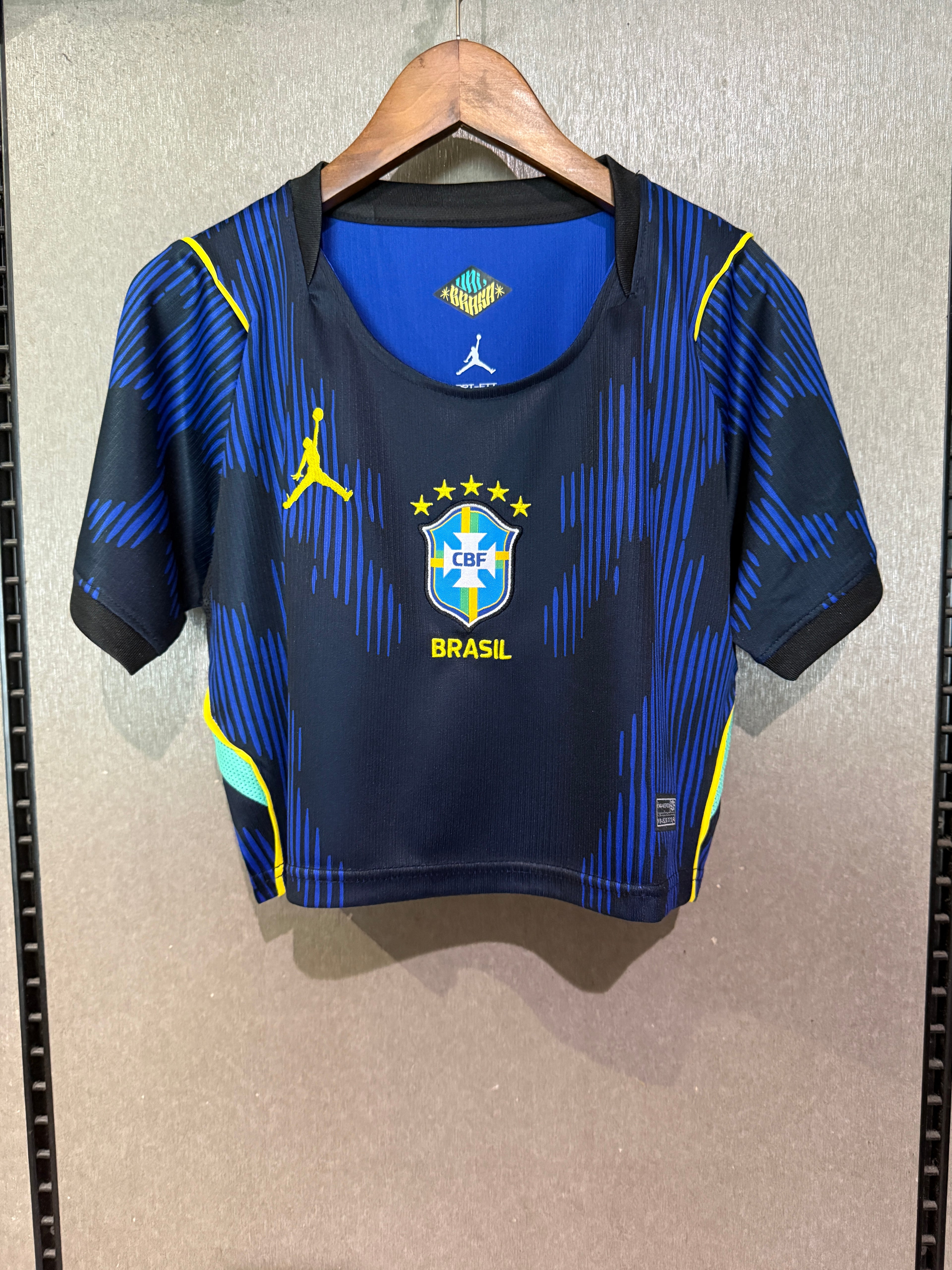 Brazil Women World Cup 26 Away Crop Top 🇧🇷