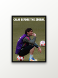Messi:CALM BEFORE THE STORM
