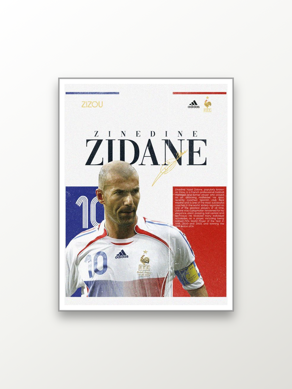 France: ZINEDINE ZIDANE-ZIZOU