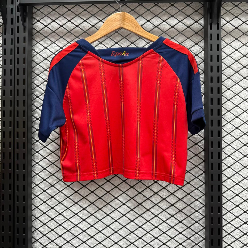 Spain Women World Cup 26 Home Crop Top 🇪🇸