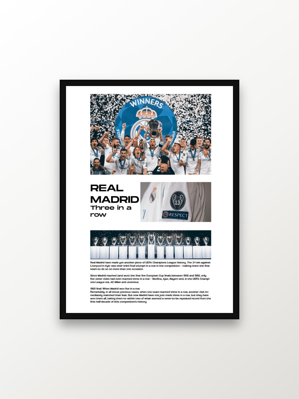 REAL MADRID: THREE IN A ROW