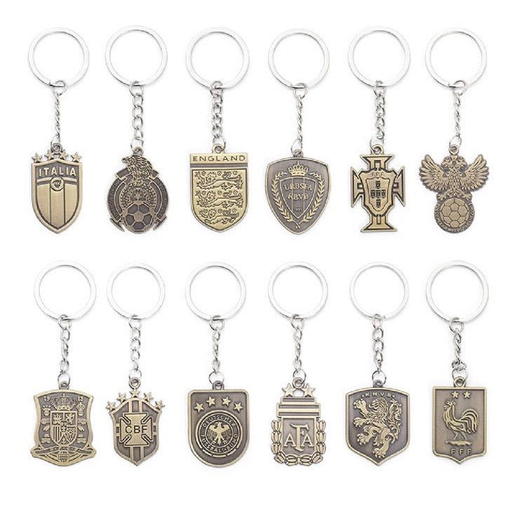 National Team Keychains