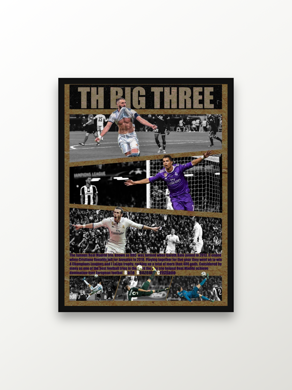 Real Madrid: TH Big Three BBC
