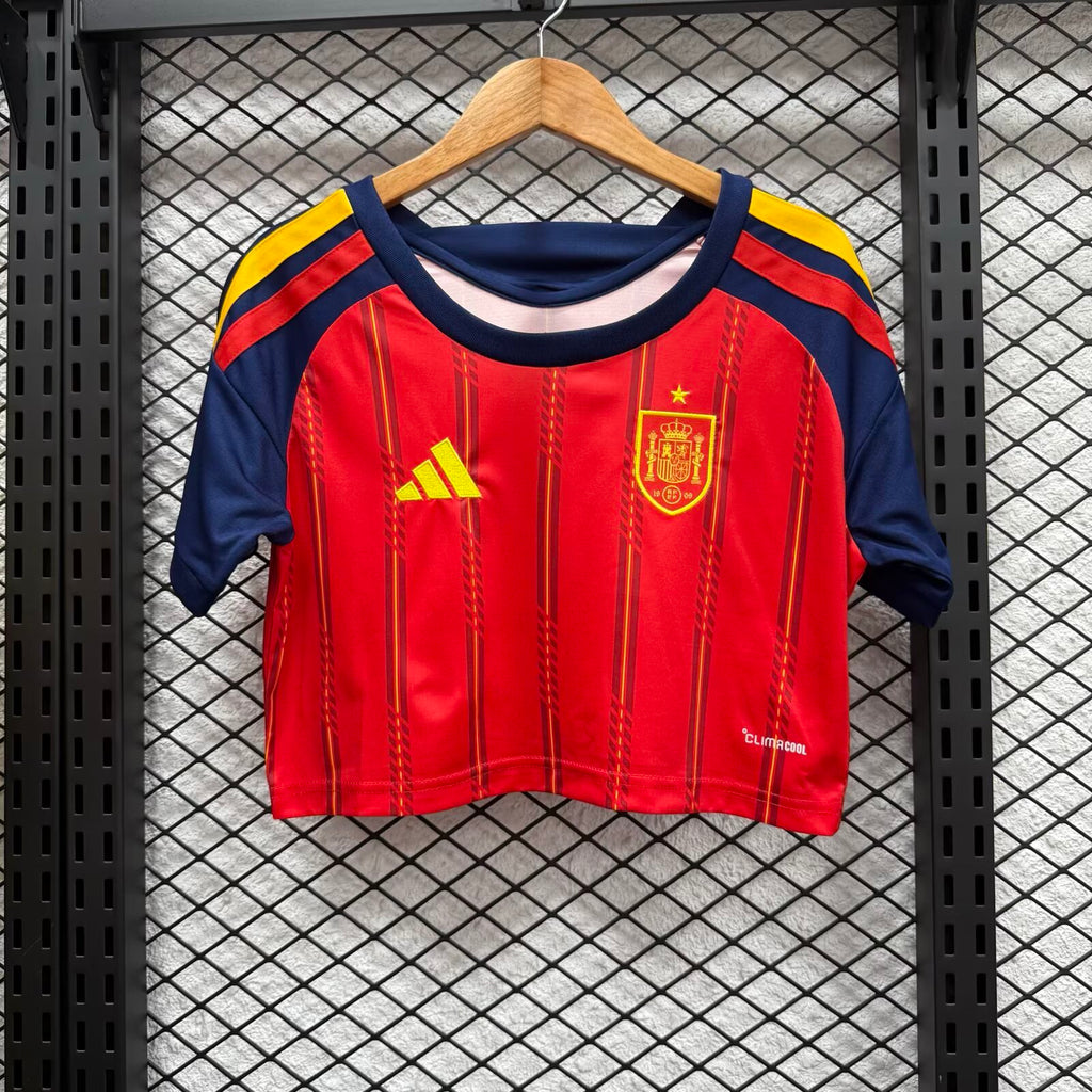 Spain Women World Cup 26 Home Crop Top 🇪🇸